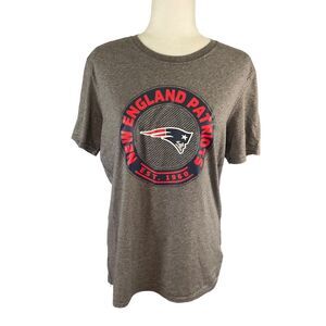 NFL Team Apparel New England Patriots Short Sleeve Tee Shirt Mens Size M